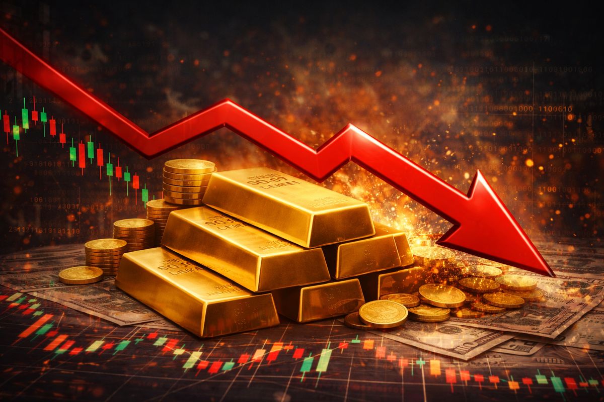 Analisis Emas Ambles 3%, Nyaris Hapus Kenaikan Tahun Ini - Data Pasar 2026-03-23